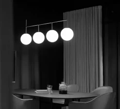 Suspension*Audo Copenhagen Suspension, TR Bulb, , L125cm, H45cm - Acier poli