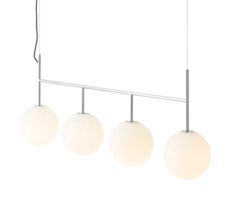 Suspension*Audo Copenhagen Suspension, TR Bulb, , L125cm, H45cm - Acier poli
