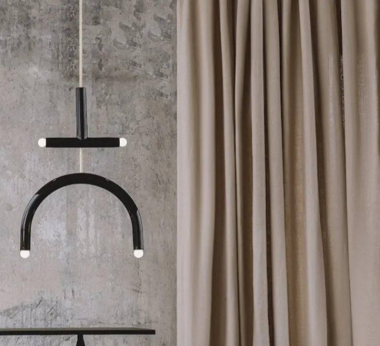 Suspension*Pani Jurek Suspension, TRN E2, , L36cm, H63cm - noir