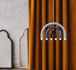 Suspension*Pani Jurek Suspension, TRN F1, , L58cm, H38cm - teintes de bleu