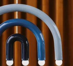 Suspension*Pani Jurek Suspension, TRN F1, , L58cm, H38cm - teintes de bleu