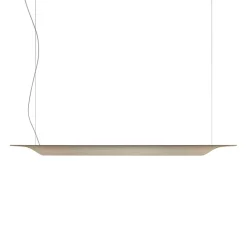 Suspension, Troag, naturel, LED, 3000K, 6080lm, L185cm, H8,5cm - Foscarini