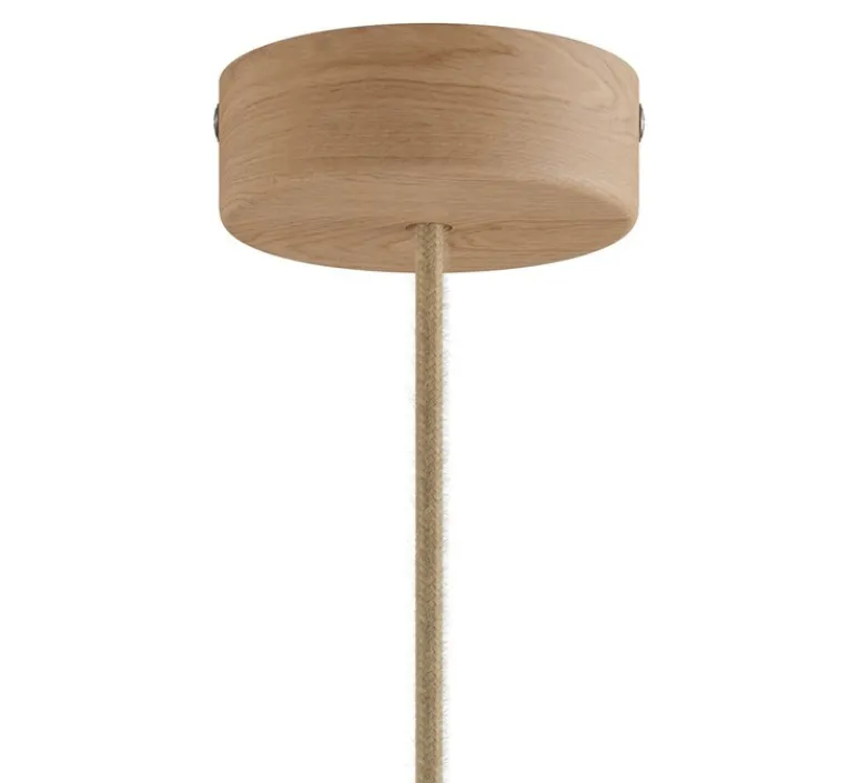 Suspension*Creative Cables Suspension, Tub-E14, , Ø6cm, H15cm - bois