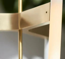 Suspension*Anastassiades Studio Suspension, Tube Chandelier, , Ø32,6cm, H100cm - laiton satiné