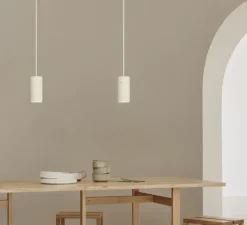 Suspension*Moebe Suspension, Tube, petit, , Ø16cm, H8cm - beige