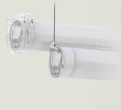 Suspension, Tubo 50 Dali, Low Output, givré, LED, 2700K, 2800lm, L119,2cm, H5cm - O/M Light