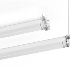 Suspension, Tubo Dali, givré, IP67,LED, 3000K, 3480lm, L175,2cm, H5cm - O/M Light