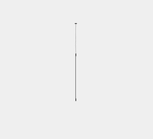 Suspension*LEDS C4 Suspension, Tubs Modular Single, , LED, dim, 3000K, 1127 lm, Ø1,6cm, H90cm - noir