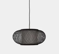 Suspension*Ay Illuminate Suspension, Twiggy Al Shade, , Ø40cm, H19cm - marron