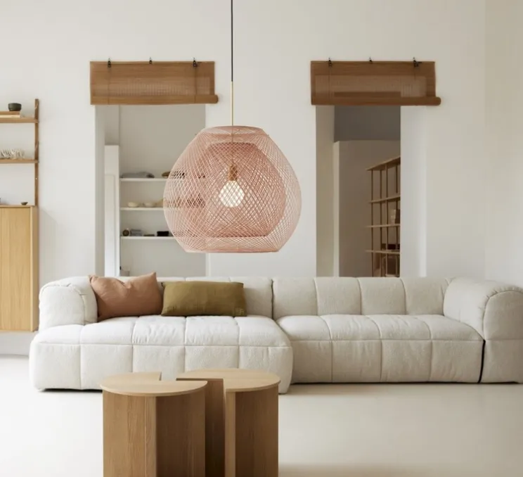 Suspension, Twilight Large Set, Pink Moon, Ø72cm, H64cm - Atelier Robotiq