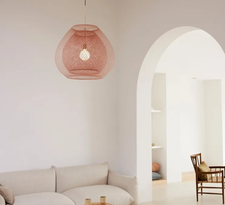 Suspension, Twilight Large Set, Pink Moon, Ø72cm, H64cm - Atelier Robotiq