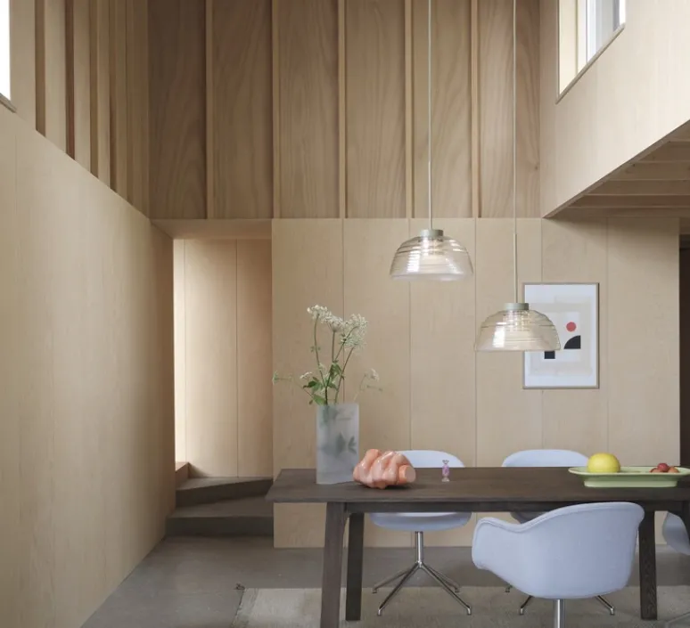 Suspension*Muuto Suspension, Two-Layer, gris, Ø37,5cm, H51,5cm - gris clair