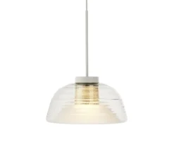 Suspension*Muuto Suspension, Two-Layer, gris, Ø37,5cm, H51,5cm - gris clair