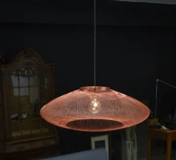 Suspension, UFO Full Large, cuivre, Ø80cm, H24cm - Atelier Robotiq