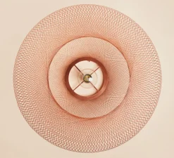 Suspension, UFO Full Medium, cuivre, Ø60cm, H18cm - Atelier Robotiq