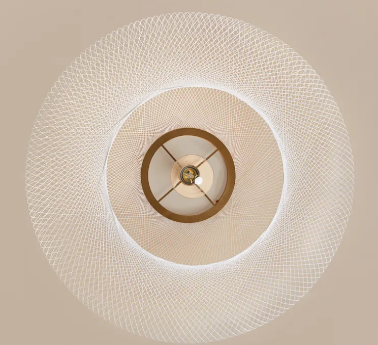 Suspension, UFO Full, Small, blanc, Ø40cm, H12cm - Atelier Robotiq