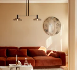 Suspension, Ufo Long, noir, L81cm, H58cm - Cobankeryd