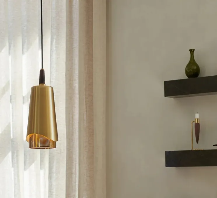 Suspension, Umanoff, laiton, Ø13,5cm, H34cm - Audo Copenhagen