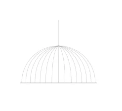 Suspension*Muuto Suspension, Under the bell, ⌀82cm, , H46cm - vert foncé