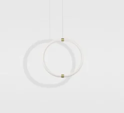 Suspension*Petite Friture Suspension, Unseen, Lampe O, LED, dim, 2700K, 660 lm, L47cm, H7cm -