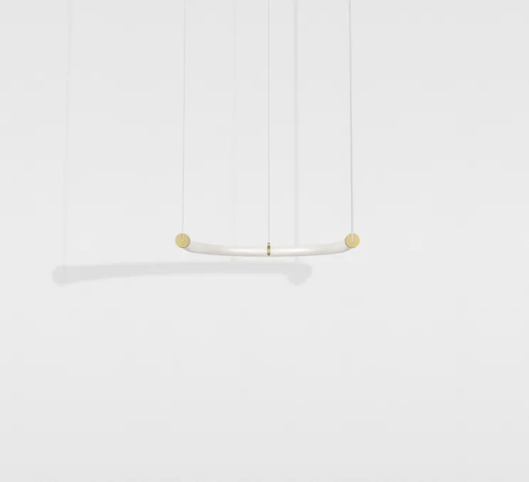 Suspension, Unseen, Lampe U, LED, dim, 2700K, 720 lm, L42cm, H28cm - Petite Friture