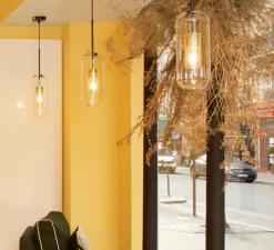 Suspension*Sarah Lavoine Suspension, Vadim, , Ø15cm, H36cm - noir