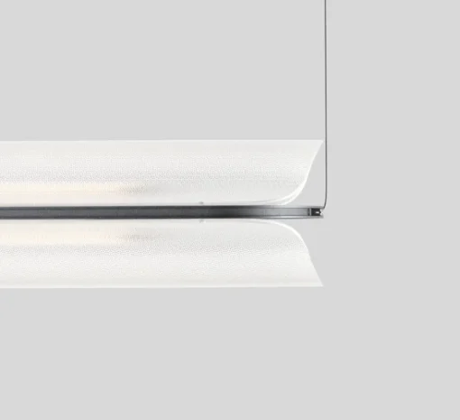 Suspension*A-N-D Suspension, Vale 1 Dali, , LED dimmable, 2700K, 1115lm, L102cm, H15cm - transparent, anthracite