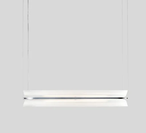 Suspension*A-N-D Suspension, Vale 1 Dali, , LED dimmable, 2700K, 1115lm, L102cm, H15cm - transparent, anthracite