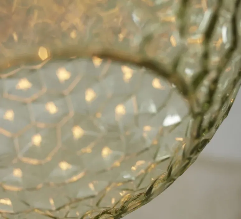 Suspension*It's about Romi Suspension, Venice, , Ø18cm, H30cm - vert, doré