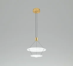 Suspension*Elements lighting Suspension, Venise, , LED, dim, 2700K, 830 lm, Ø38cm, H42,7cm - diamant