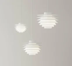 Suspension, Verona 175, blanc, Ø17,5cm, H12,5cm - lyfa