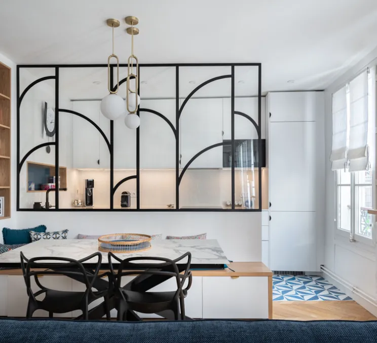 Suspension, Vertigo, moyenne, noir, Ø140cm, H15cm - Petite Friture