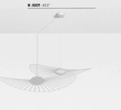 Suspension*Petite Friture Suspension, Vertigo Nova, petite, blanc, LED, dim, 2700K, 1350 lm, Ø110cm, H11,5cm -