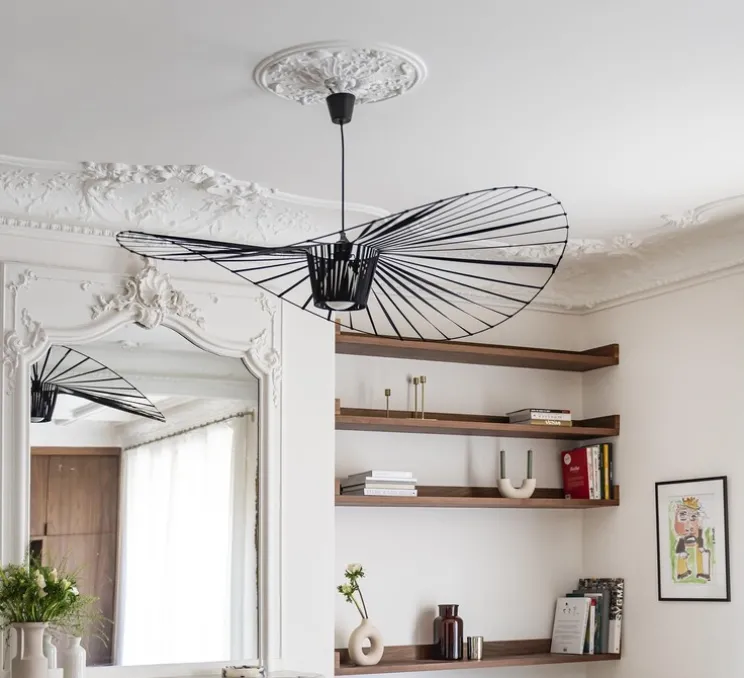 Suspension, Vertigo, petite, noir, Ø110cm, H12cm - Petite Friture