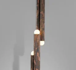 Suspension, Vesta, rose cendré, Ø20cm, H102,3cm - Schwung