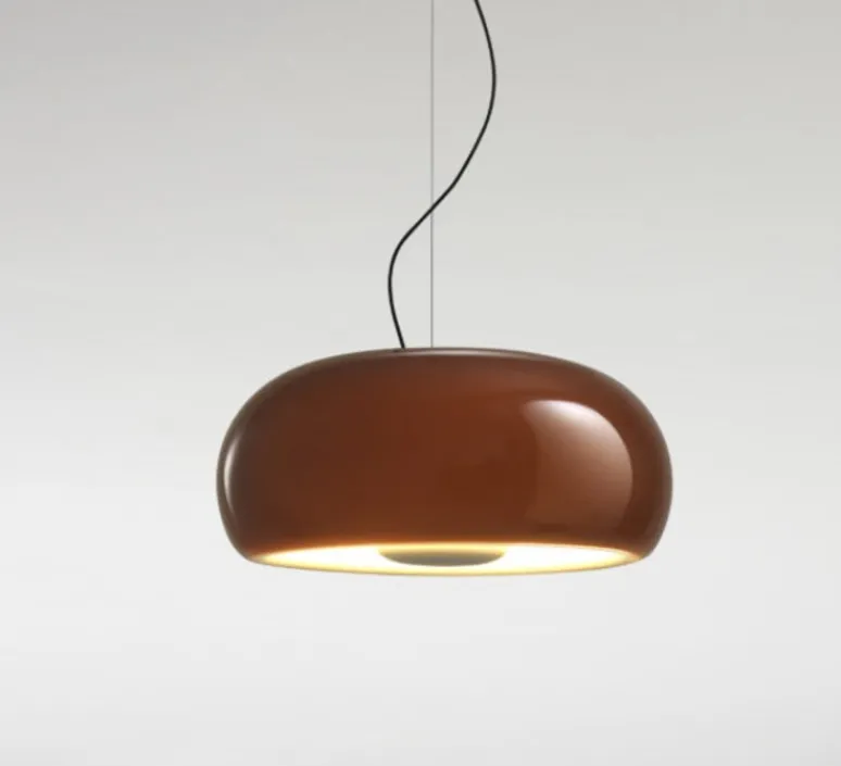 Suspension*Marset Suspension, Vetra 43, , LED, 2700k, 881lm, Ø43cm, H19,8cm - ambre