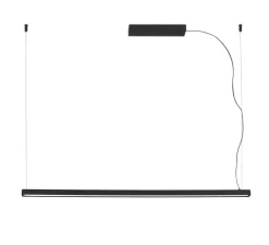 Suspension*Faro Suspension, Vico 115, , LED, dim, 2700K, 1703 lm, L115cm, H3,2cm - noir mat