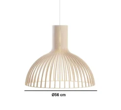 Suspension, Victo, 4250, bouleau, Ø56cm - Secto Design