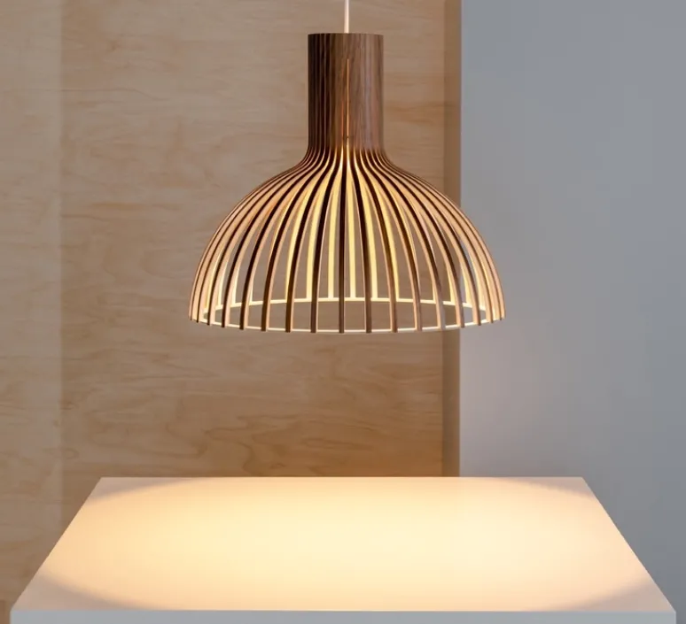 Suspension*Secto Design Suspension, Victo Small 4251, , Ø45cm, H39cm - noyer