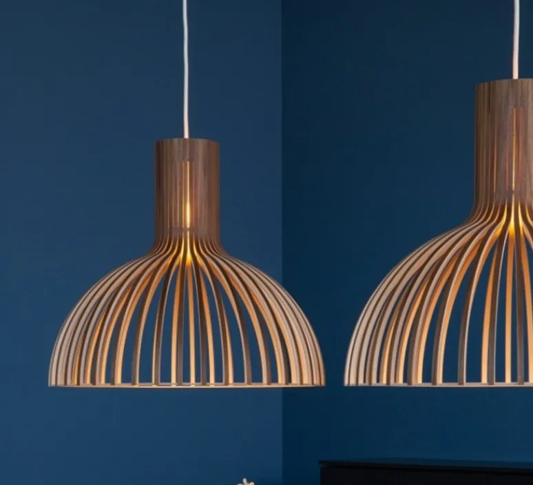 Suspension*Secto Design Suspension, Victo Small 4251, , Ø45cm, H39cm - noyer
