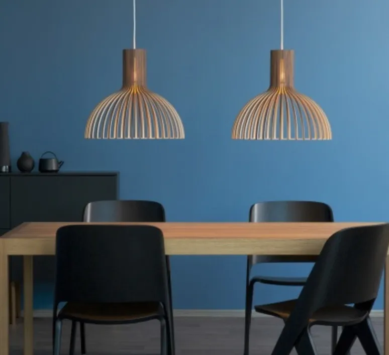 Suspension*Secto Design Suspension, Victo Small 4251, , Ø45cm, H39cm - noyer
