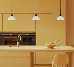 Suspension, Vienda, noir, blanc, Ø20cm, H30,5cm - Herstal