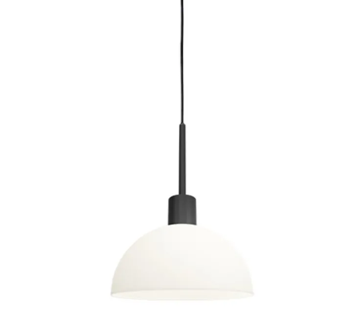 Suspension, Vienda, noir, blanc, Ø20cm, H30,5cm - Herstal