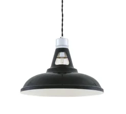Suspension, Vienna, noir, Ø30,5cm, H23cm - Mullan Lighting