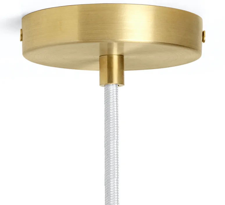 Suspension*Ferm Living Suspension, vuelta 100, , LED, 3000K, 2400lm, Ø8,4cm, H100cm - laiton