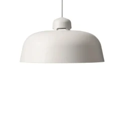 Suspension, w162 Dalston, gris clair, LED, dim, 2700K, 515 lm, Ø37cm, H20cm - Wastberg