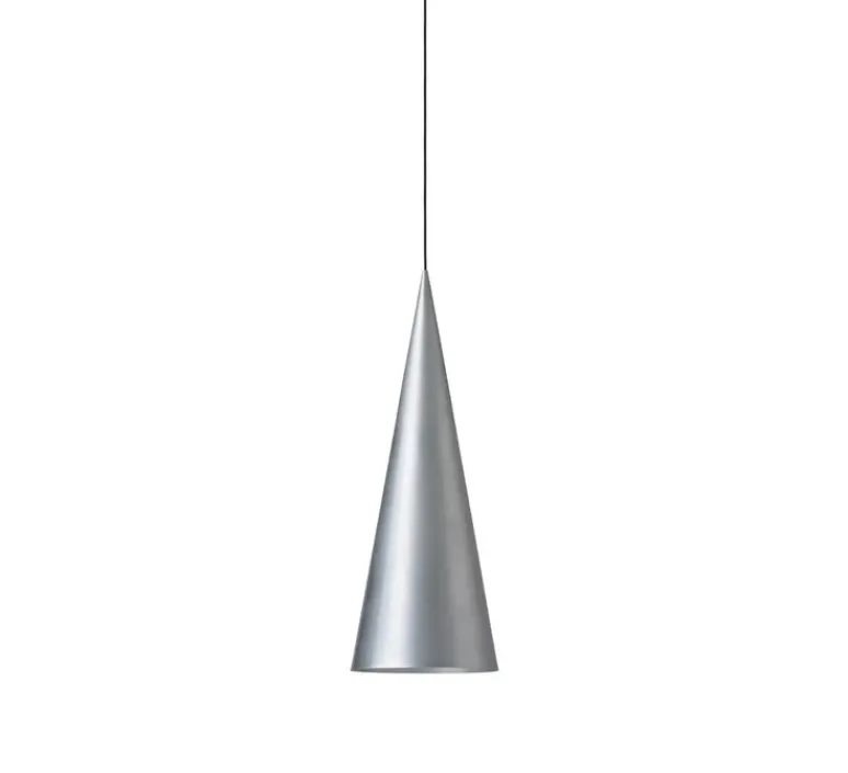 Suspension*Wastberg Suspension, w221 Medium s1, brut brossé, LED, dim, 2700K, 614 lm, Ø64,4cm, H21,4cm - aluminium brut