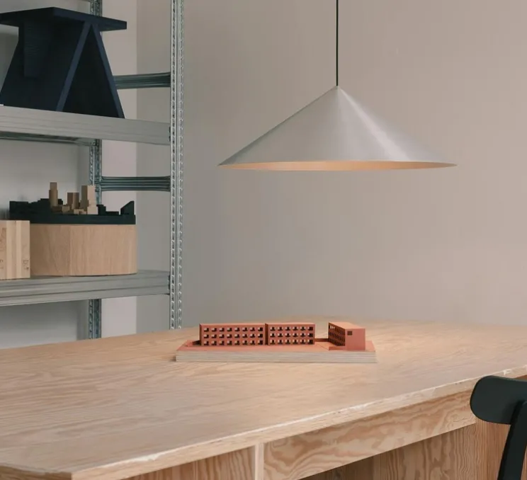 Suspension, w221 Medium s3, brut brossé, LED, dim, 2700K, 1008 lm, Ø64,4cm, H21,4cm - Wastberg