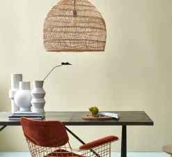Suspension, Wicker Medium, naturel, Ø60cm, H50cm - HK Living