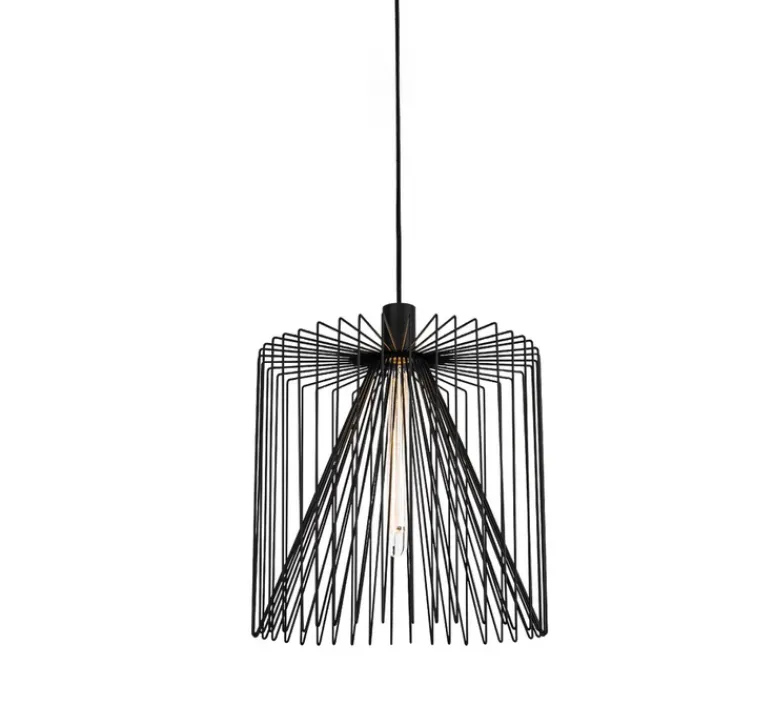 Suspension*Wever&Ducré Suspension, Wiro, 3.8B, , H38cm, Ø38cm, 2700K - Wever & Ducre noir